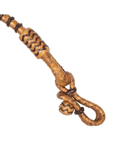 REDINI WESTERN CUOIO CRUDO INTRECCIATO