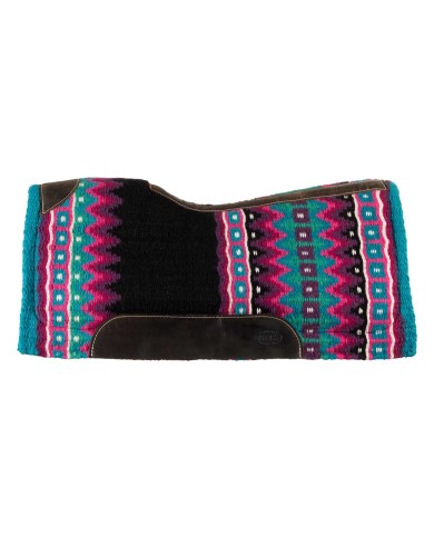 WOOL TOP FELT BOTTOM SADDLE PAD 34X36
