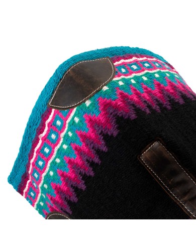 WOOL TOP FELT BOTTOM SADDLE PAD 34X36
