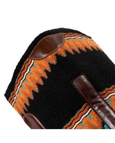 WOOL TOP FELT BOTTOM SADDLE PAD 34X36