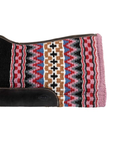 WOOL TOP FELT BOTTOM SADDLE PAD 34X36