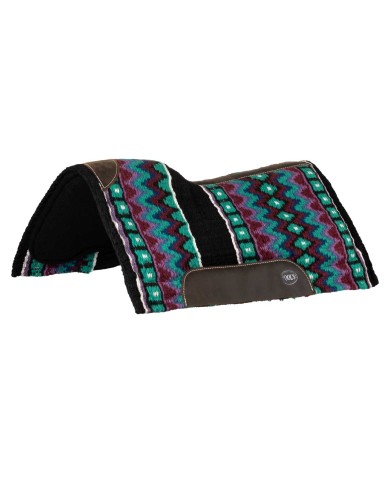 WOOL TOP FELT BOTTOM SADDLE PAD 34X36