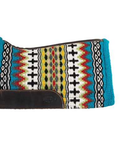 WOOL TOP FELT BOTTOM SADDLE PAD 34X36