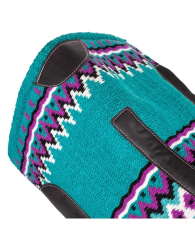 WOOL TOP FELT BOTTOM SADDLE PAD 34X36