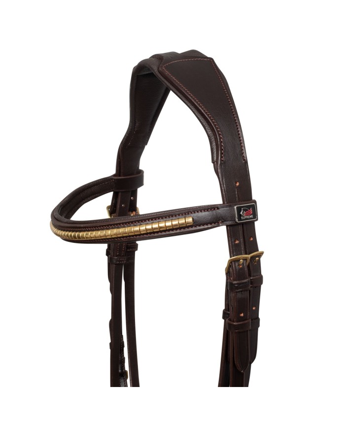 TESTIERA MODELLO BRASS CLINCHER