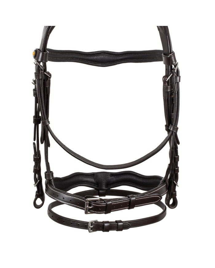 LOGO ANATOMIC LEATHER BRIDLE