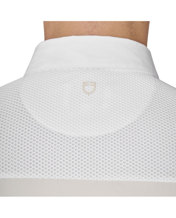 MAN COMPETITION JERSEY LS BUTTONS POLO