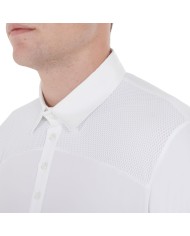 MAN COMPETITION JERSEY LS BUTTONS POLO