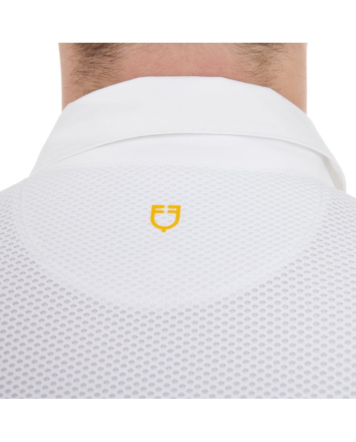 MAN COMPETITION JERSEY LS BUTTONS POLO