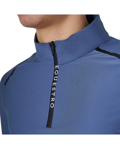 MEN S TECHNICAL TRAINING POLO SHIRT LS ZIP