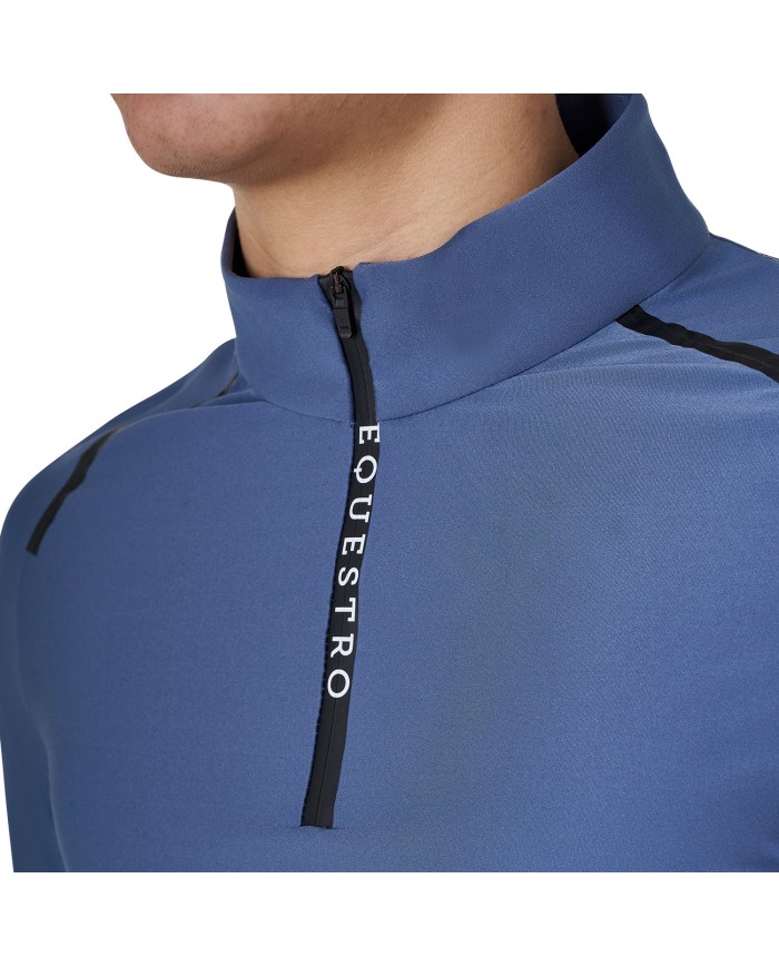 MEN S TECHNICAL TRAINING POLO SHIRT LS ZIP