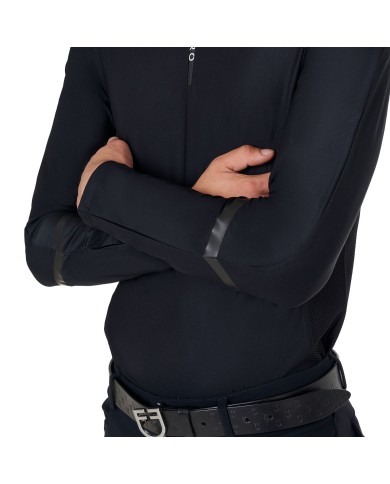 MEN S TECHNICAL TRAINING POLO SHIRT LS ZIP
