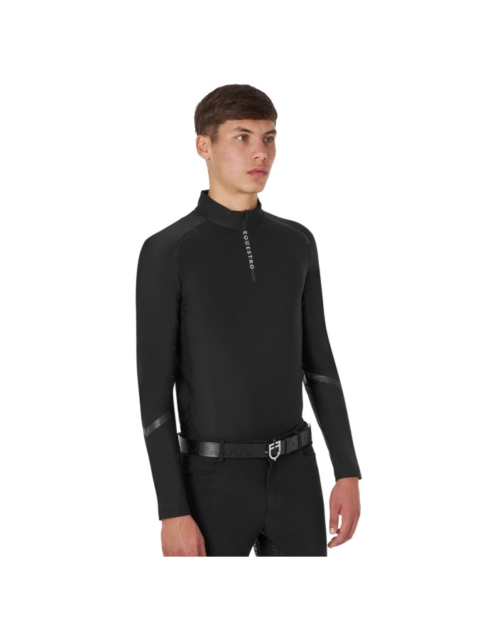 MEN S TECHNICAL TRAINING POLO SHIRT LS ZIP