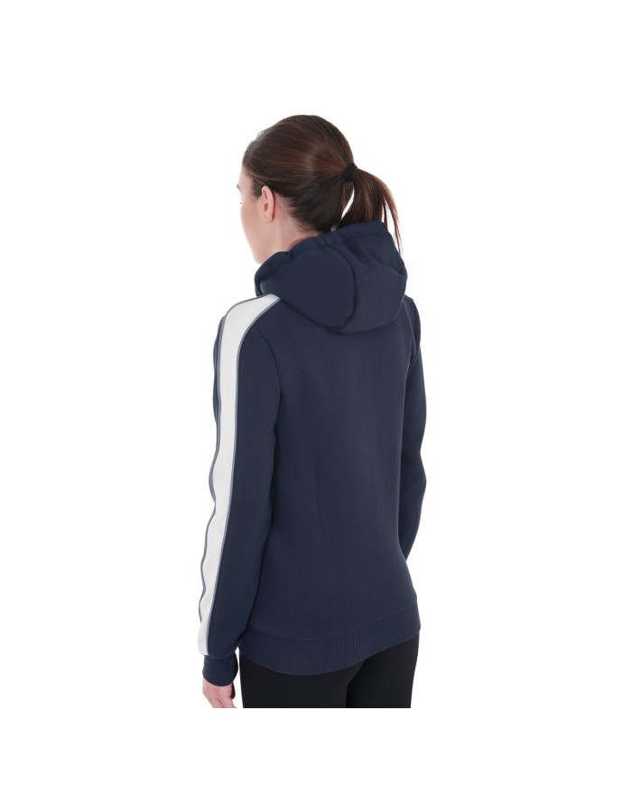 WOMEN S COTTON FLEECE HOODIE ZIP