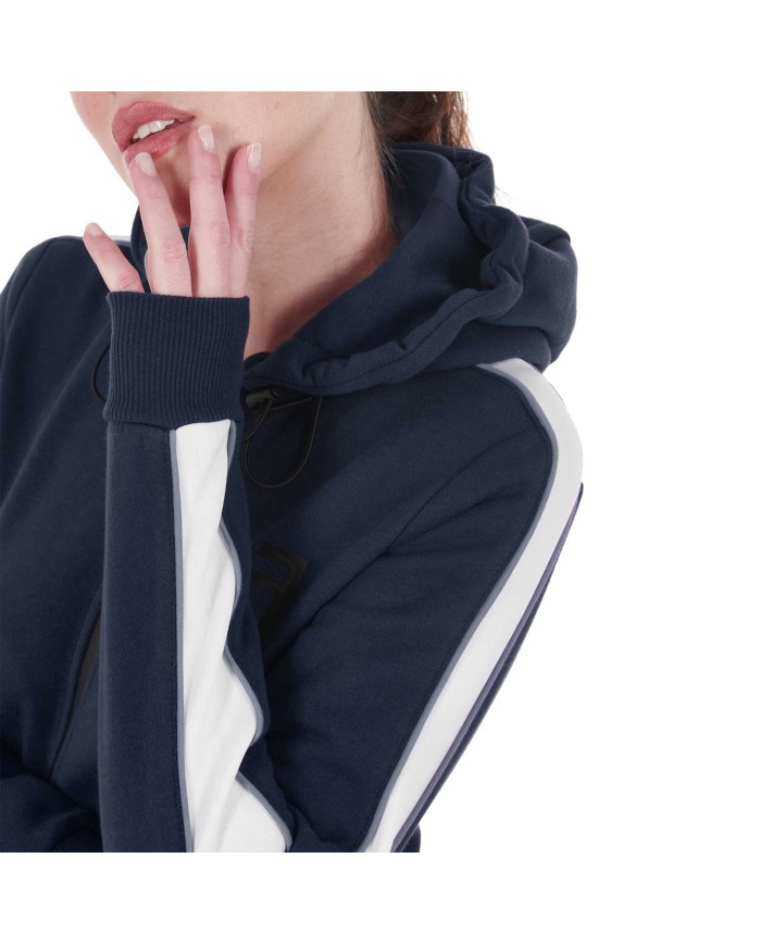 WOMEN S COTTON FLEECE HOODIE ZIP