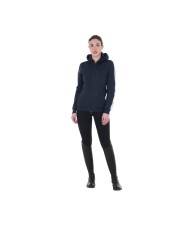 WOMEN S COTTON FLEECE HOODIE ZIP