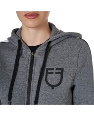 WOMEN S COTTON FLEECE HOODIE ZIP