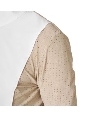 WOMEN S HUNTER COMPETITITION POLO SHIRT LS BUTTONS