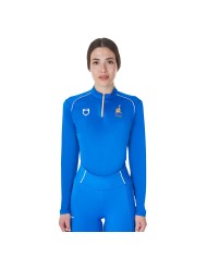 WOMEN S TECHNICAL TRAINING POLO LS ZIP EQUESTROxFISE