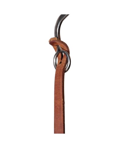 HEAVY OILED SPLIT SLOT REINS 5/8