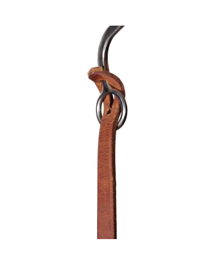 HEAVY OILED SPLIT SLOT REINS 5/8