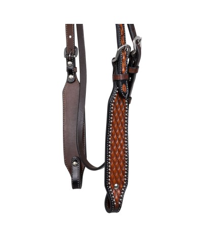 POOL S HEADSTALL WITH PREMIUM BASKET TOOLING