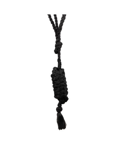 DIAMOND DESIGN MOHAIR ROPE HALTER
