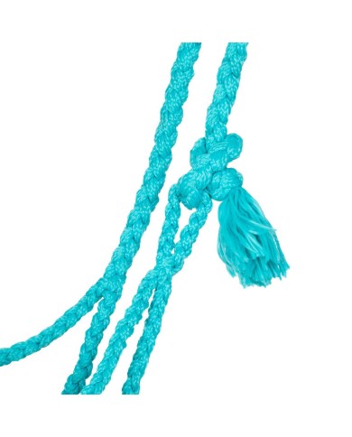 DIAMOND DESIGN MOHAIR ROPE HALTER