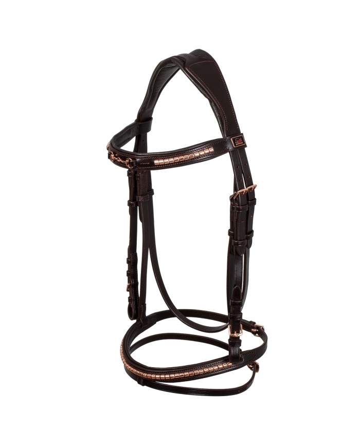 TESTIERA MODELLO SNAFFLE ROSE GOLD