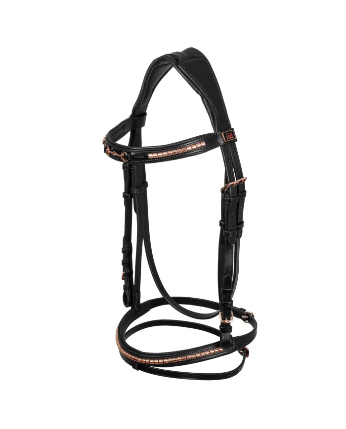 TESTIERA MODELLO SNAFFLE ROSE GOLD