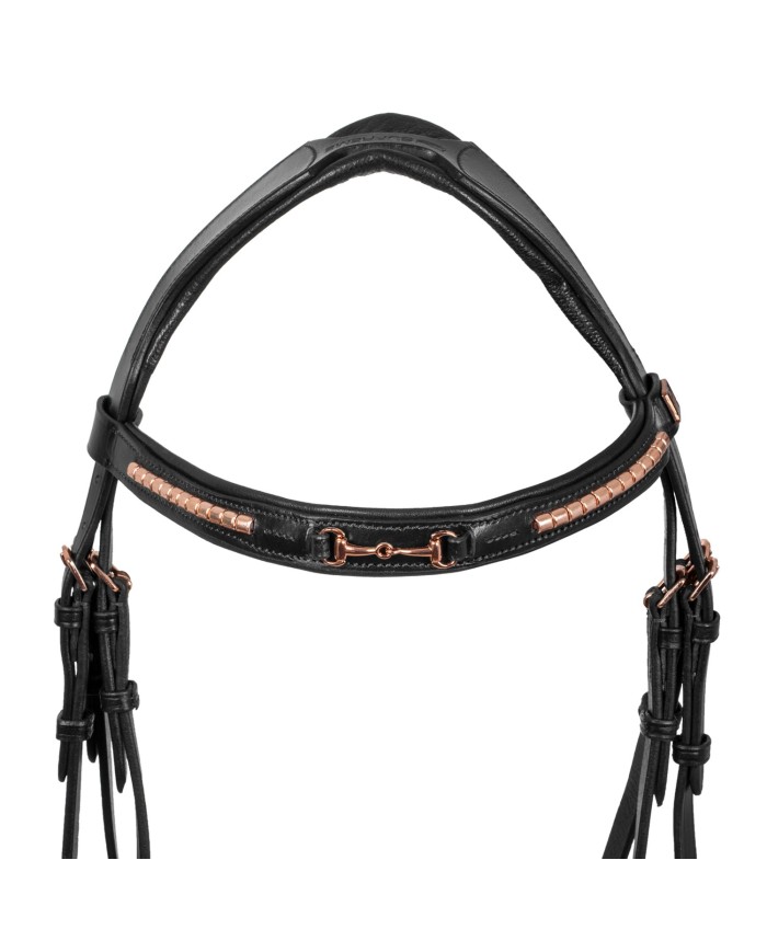 TESTIERA MODELLO SNAFFLE ROSE GOLD