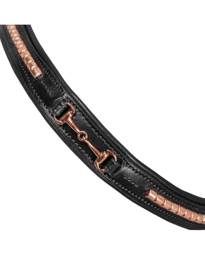TESTIERA MODELLO SNAFFLE ROSE GOLD