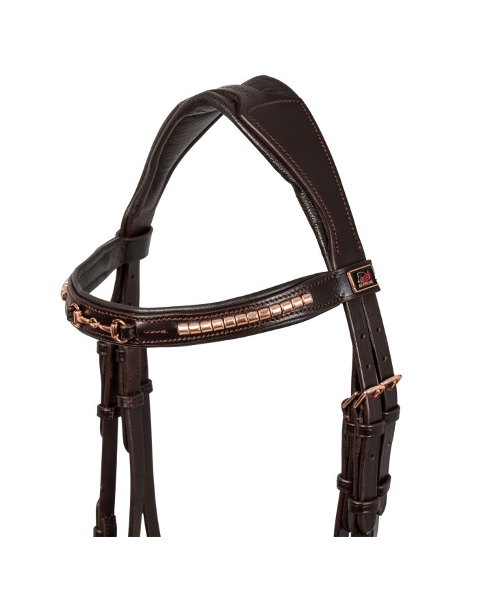 TESTIERA MODELLO SNAFFLE ROSE GOLD