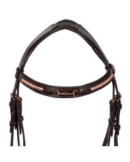 TESTIERA MODELLO SNAFFLE ROSE GOLD