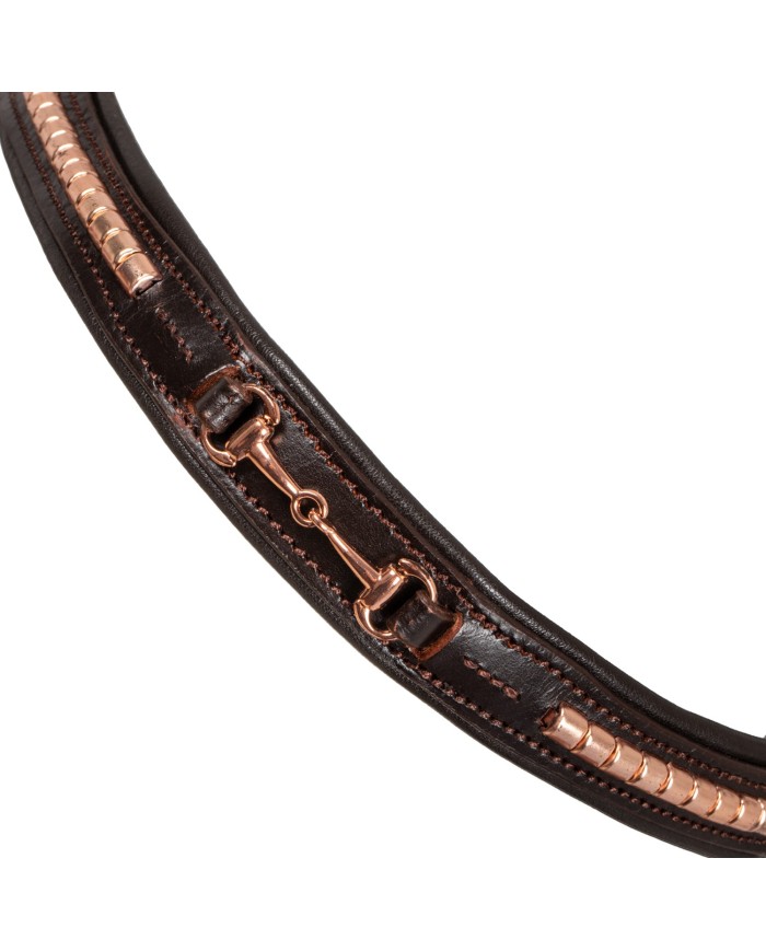 TESTIERA MODELLO SNAFFLE ROSE GOLD