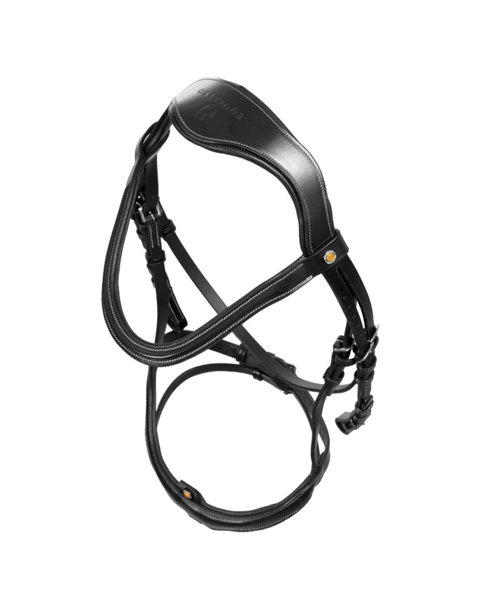 CURVED SHAPED NOSEBAND ENGLISH BRIDLE