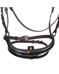 CURVED SHAPED NOSEBAND ENGLISH BRIDLE