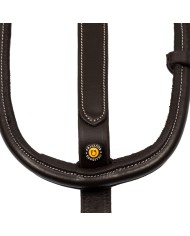 COLLIER MARTINGALE WITH CONTRAST STITCHING