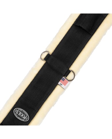SYNTHETIC WOOL WESTERN GIRTH