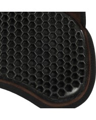WITHERS FREE HEXAGONAL SOFT GEL PAD W/MICROPILE & BACK SHEEPSKIN EDGE