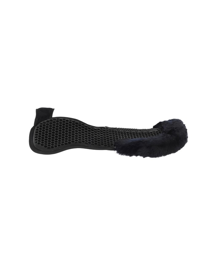 WITHERS FREE HEXAGONAL SOFT GEL PAD W/MICROPILE & BACK SHEEPSKIN EDGE