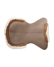 THERAPEUTIC GEL PAD CUT OUT 1/2 SHEEPSKIN EDGE W/DRI-LEX