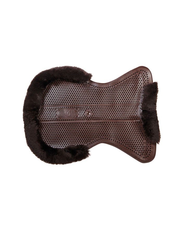 THERAPEUTIC GEL PAD CUT OUT 1/2 SHEEPSKIN EDGE W/DRI-LEX