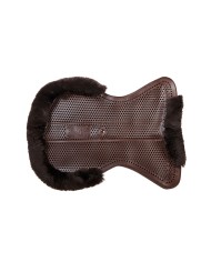 THERAPEUTIC GEL PAD CUT OUT 1/2 SHEEPSKIN EDGE W/DRI-LEX