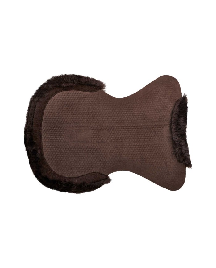 THERAPEUTIC GEL PAD CUT OUT 1/2 SHEEPSKIN EDGE W/DRI-LEX