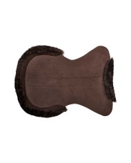 THERAPEUTIC GEL PAD CUT OUT 1/2 SHEEPSKIN EDGE W/DRI-LEX