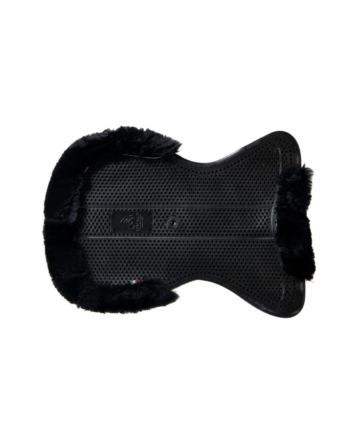 THERAPEUTIC GEL PAD CUT OUT 1/2 SHEEPSKIN EDGE W/DRI-LEX