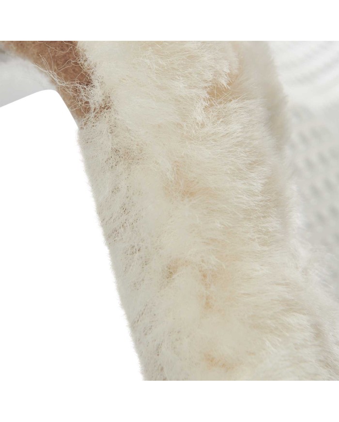 THERAPEUTIC GEL PAD CUT OUT 1/2 SHEEPSKIN EDGE JUST GEL