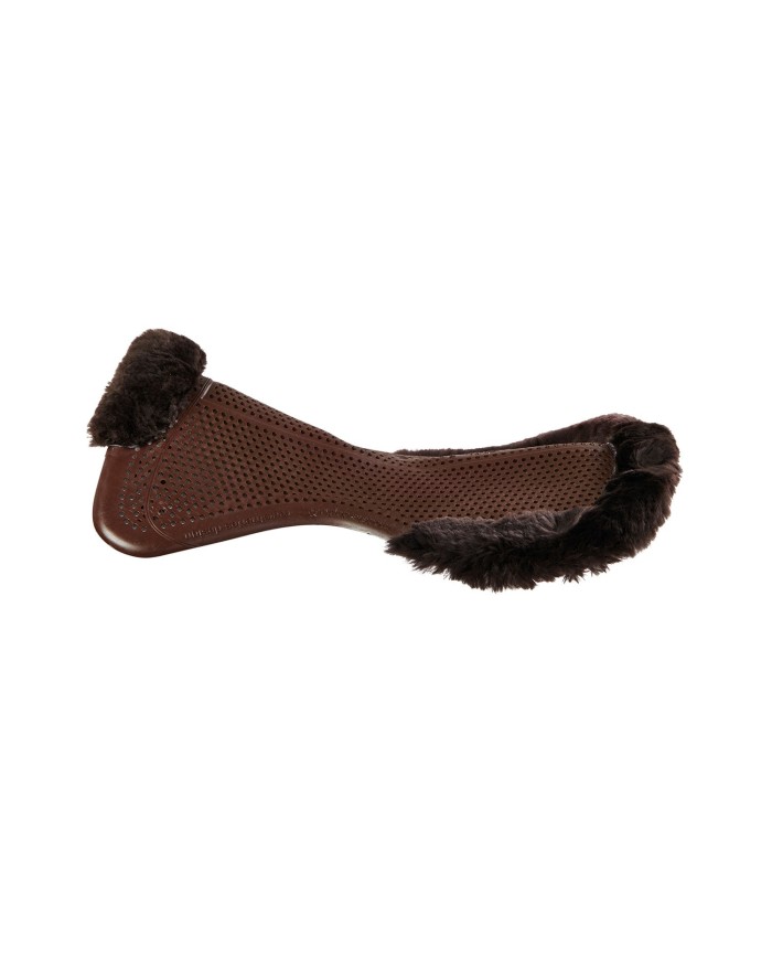 THERAPEUTIC GEL PAD CUT OUT 1/2 SHEEPSKIN EDGE JUST GEL