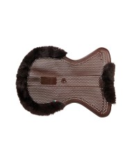 THERAPEUTIC GEL PAD CUT OUT 1/2 SHEEPSKIN EDGE JUST GEL